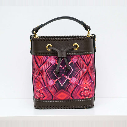 限量款：真絲水桶包 Silk-Leather Bucket Bag
